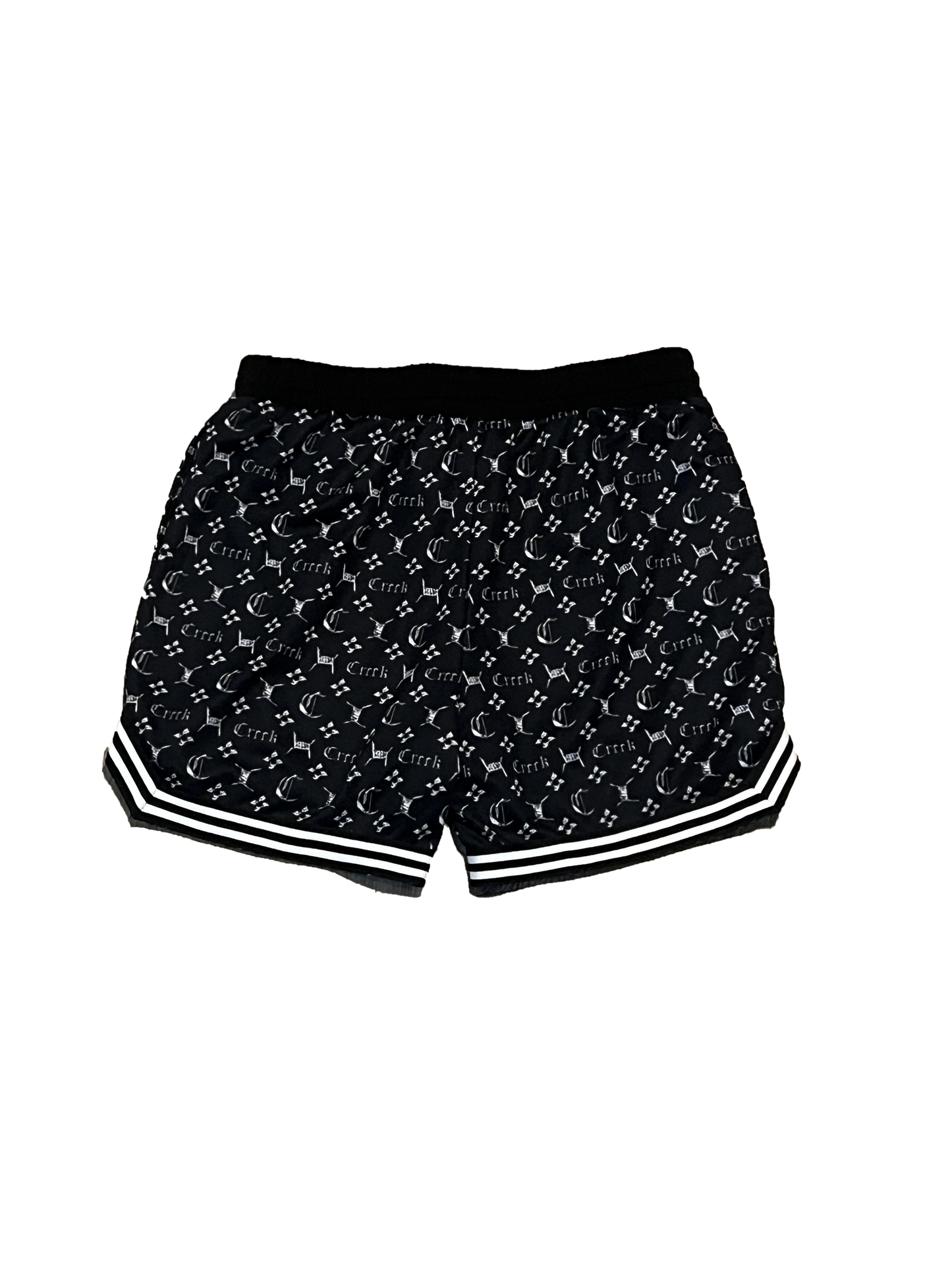 Creek "Checkerboard" Pattern Basketball Shorts